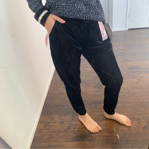 NWT Navy Velvet Corduroy Joggers